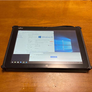 激安!富士通10.1型タブレット-Q506 AtomX-Z8500搭載・カメラ・4GB・SSD64GB・OFFICE2021・Bluetooth・WIFI・Win10Pro・フルHD