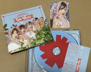 送料込 即決 Red Velvet - SAPPY (CD+DVD) / トレカ ジョイ JOY