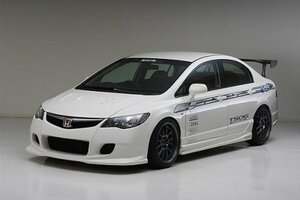 イングス Civic FD2 3点set ハイブリットBody kit 未塗装 ings N-SPEC エヌスペック