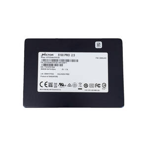 CT140 Micron 5100 PRO 3840GB SATA 6Gb/s 2.5インチ SSD★厚み7㎜★ [CrystalDiskInfo検品済み]