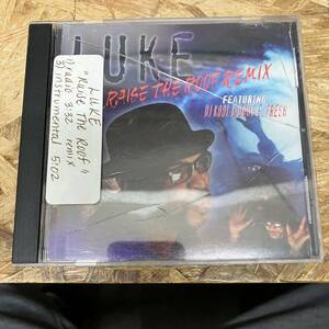 ● HIPHOP,R&B LUKE - RAISE THE ROOF REMIX INST,シングル!CD 中古品