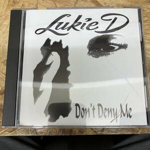 ● HIPHOP,R&B LUKIE D - DON'T DENY ME シングル,RARE,INDIE CD 中古品