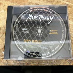 ● HIPHOP,R&B MAJIC MASSEY - DEVIL'S ADVOCATE INST,シングル CD 中古品