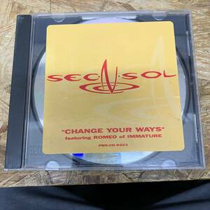 シ● HIPHOP,R&B SEC N SOL - CHANGE YOUR WAYS シングル,PROMO盤 CD 中古品