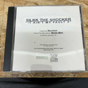 シ● HIPHOP,R&B SILKK THE SHOCKER - IT AIN'T MY FAULT 2 シングル,MEGA RARE,PROMO盤!! CD 中古品