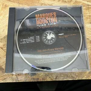 ● HIPHOP,R&B MARQUES HOUSTON - LIKE THIS INST,シングル,PROMO盤!! CD 中古品