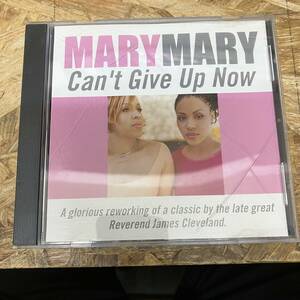 ● HIPHOP,R&B MARY MARY - CAN'T GIVE UP NOW INST,シングル CD 中古品