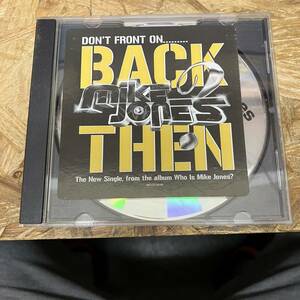 ● HIPHOP,R&B MIKE JONES - BACK THEN INST,シングル,PROMO盤! CD 中古品