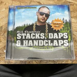 ● HIPHOP,R&B MILK CHAMBERLAIN STACKS, DAPS & HANDCLAPS IPOD CANDY VOL 1 アルバム,G-RAP!! CD 中古品