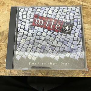 ● HIPHOP,R&B MILE - BACK TO THE FLOOR シングル,RARE CD 中古品