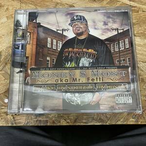 ● HIPHOP,R&B MONEY $ MONT AKA MR. FETTI - MY LIFE, MY STRUGGLE, MY HUSTLE アルバム,G-RAP CD 中古品