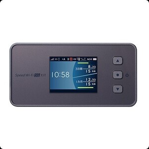 Speed Wi-Fi 5G X11 ポケットWi-Fi チタニウムグレー