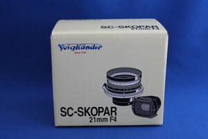 ★☆【美品】Voigtlander SC-SKOPAR 21mmF4 (****247)　☆★