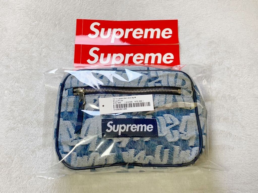 【っていたよ】 Supreme 22ss デニムウエストバッグ ショップで