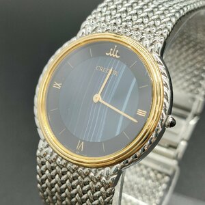 セイコー Seiko 腕時計 クレドール 18Kベゼル 動作品 5A74-0230 メンズ 美品 1828918