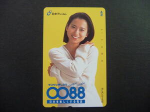 * unused * telephone card *50 frequency * Wakui Emi *