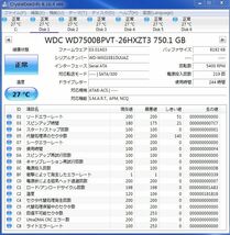 WD 2.5インチHDD WD7500BPVT 750GB SATA 10個セット #9873_画像2