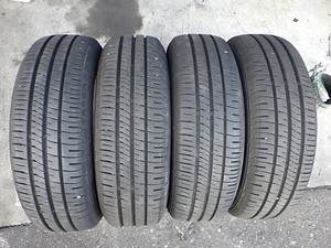 T217-40　ラジアルタイヤ　ダンロップ　ENASAVE EC204　175/65R14　2018年　4本セット