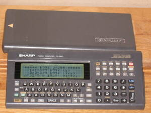 通電確認済み SHARP PC-G801 ポケットコンピュータ シャープ
