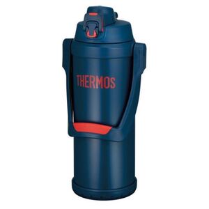 サーモス スポーツジャグ 大容量 2500ml 直飲み ネイビーレッド FFV-2501 NV-R ECO 水筒 真空断熱2.5L