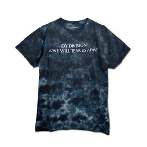 Joy Division バンドTシャツ ジョイ・ディヴィジョン Love Will Tear Us Apart Text Dip-Dye M