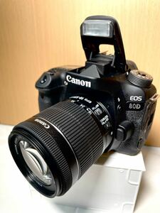 Canon キャノン EOS 80D デジタルカメラ/Canon キヤノン ズームレンズ EF-S 18-55mm F3.5-5.6 IS STM/バッテリーコード付