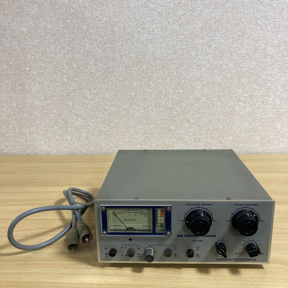 業界最安 手動式アンテナチューナー NT-616 クラニシ アマチュア無線