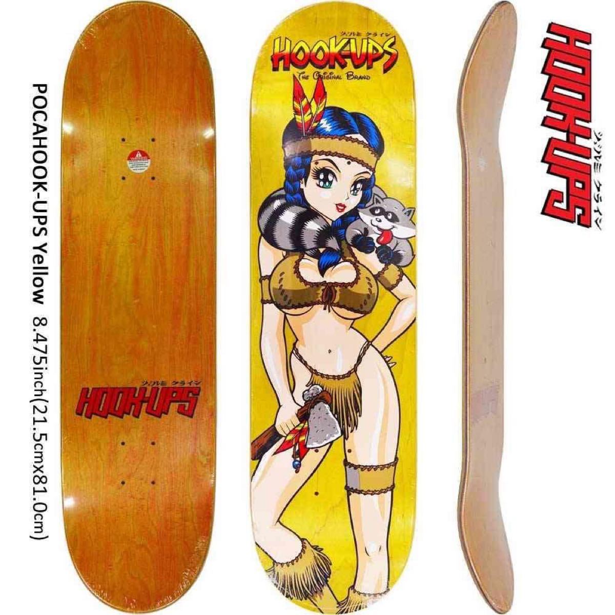 HOOK UPS SKATEBOARDS ASUKA エバンゲリオン8 25|PayPayフリマ