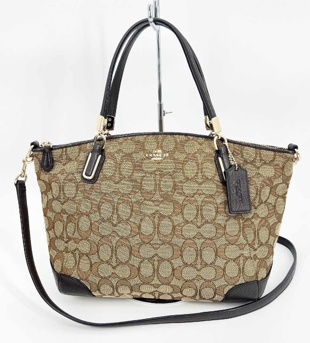 ヤフオク! -「coach コーチ ケルシー サッチェル トートバッグ 2way