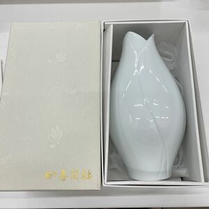 I7/【超美品】香蘭社 ツボ 壺 KOURANSHA 白 花瓶