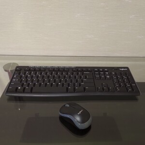 ロジクール ワイヤレスマウス キーボード セット MK295GP 静音 防水 無線 USB接続 MK295 国内正規品【英字配列】