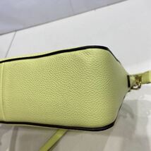 【Kate Spade ケイトスペード】PXRUA827 マルゴー ショルダーバッグ イエロー レザー 2207oki_画像4