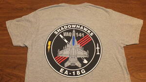 [VAQ-141]Shadowhawks U.S. Marine Corps rock country basis ground CVW-5 Shadow Hawk s T-shirt size M rice navy Atsugi basis ground EA-18Gglaula-US NAVY USN