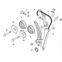 送料185円 BMW MINI F54 F55 F56 F57 F60 チェーンテンショナー Oリング オーリング ワン クーパー クーパーS クーパーSE JCW 11317631972_画像2