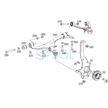 ベンツ W463 フロント アッパーアーム コントロールアーム ナット付 右側 G550 G63 4633308001 出荷締切18時_画像2