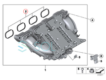 送料185円 BMW F20 F22 F30 F31 F34 インマニガスケット インテークマニホールドガスケット 220i 320i 328i 11612297462 出荷締切18時_画像3