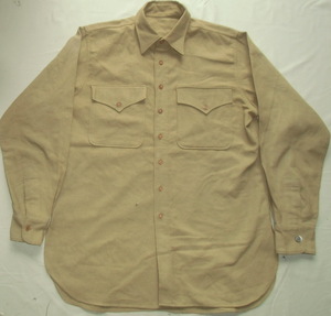 希少40年代WW2米軍海兵隊ウールシャツ