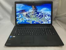 【大画面：17インチ】東芝　TOSHIBA DynabookT57 /45M/i5-4210U /WEB カメラ/ 新品SSD480GB/8GB / Win10pro_画像1