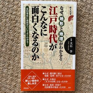 なぜ、地形と地理がわかると江戸時代がこんなに面白くなるのか 歴史新書／大石学 (著者)