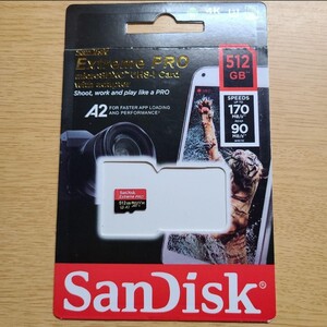 SanDisk 512GB microSDHC サンディスクマイクロSDカード