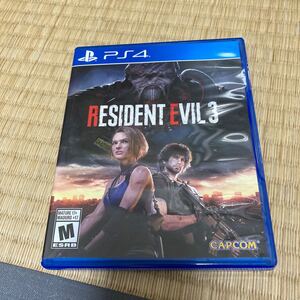 {PS4} RESIDENT EVIL 3 (レジデント イービル3/バイオハザード RE:3) (北米版) 日本語可規制無し