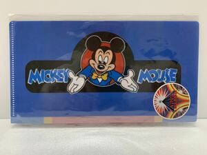 レア Disney ミッキーマウス アニマル マルチファイル 未開封品 ファイル クリアファイル グッズ コレクション Mickey Mouse ディズニー