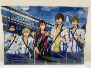 レア 非売品 Free! クリアファイル 未開封品 七瀬遙 橘真琴 松岡凛 葉月渚 竜ヶ崎 怜 グッズ コレクション ファイル 1 文房具 フリー