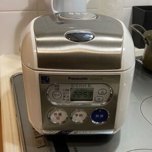 Panasonic 炊飯器 3合炊き 白 2012年製SR-MZ05E8