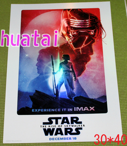 映画 スター・ウォーズ スカイウォーカーの夜明け IMAX A3告知ポスター