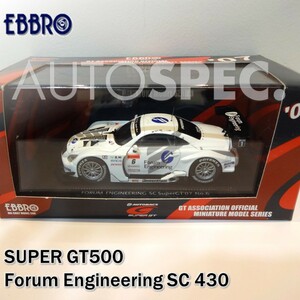 Ebro Mini Mini Car 1/43 Super GT500 Forum Engineering SC430 № 6 Форум Engineering 2007