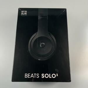 【送料無料】新品未使用 Beats Solo 3 ビーツ ワイヤレス ヘッドホン ブラック 黒 Wireless 