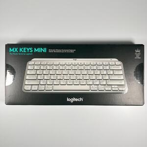 【送料無料】 新品未使用 ロジテック ロジクール US配列 MX Keys Mini Pale Gray ペールグレー 白 LOGITECH WIRELESS ILLUMINATED KEYBOARD