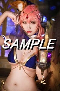 【CP-375　FGO　玉藻前　05】　L判写真10枚　海外コスプレ　Cosplay photo　10sheets　Fate Grand Order