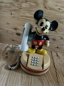 ◆ミッキーマウス Mickey◆プッシュフォン 電話機 電々公社 電電公社